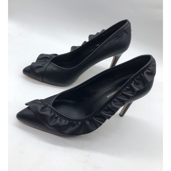 BCBGeneration Hana Ruffle Pointed Toe Pump - Picture 5 of 6